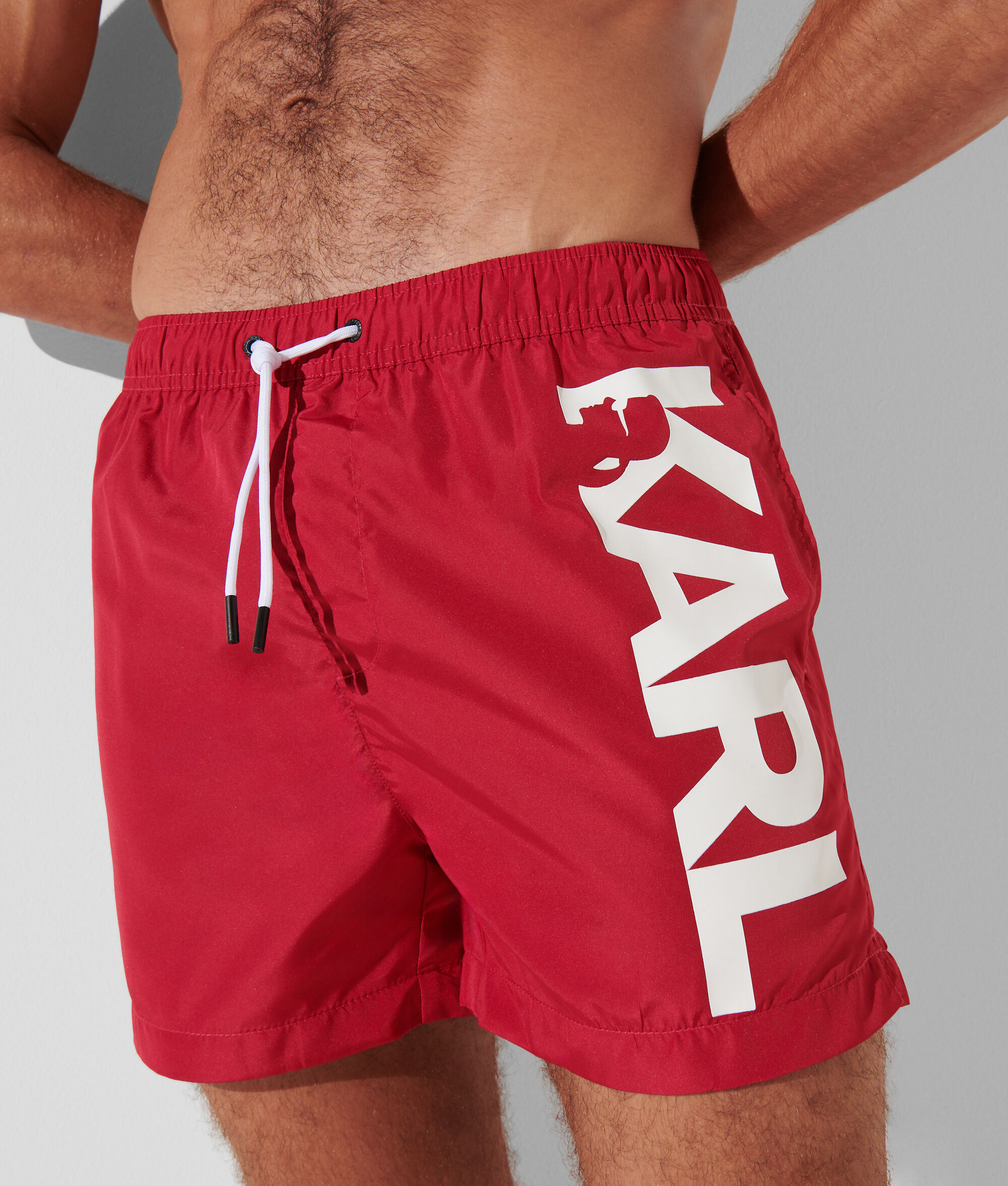 (image for) Streamlined KARL LOGO SHORT SWIMMING TRUNKS